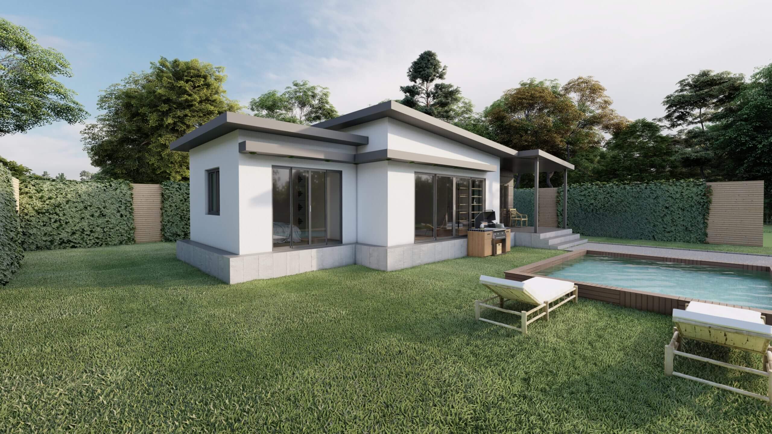 100 m2 Çelik Ev Manisa ve İzmir’de Prefabrik Ev Lüks Çelik Ev