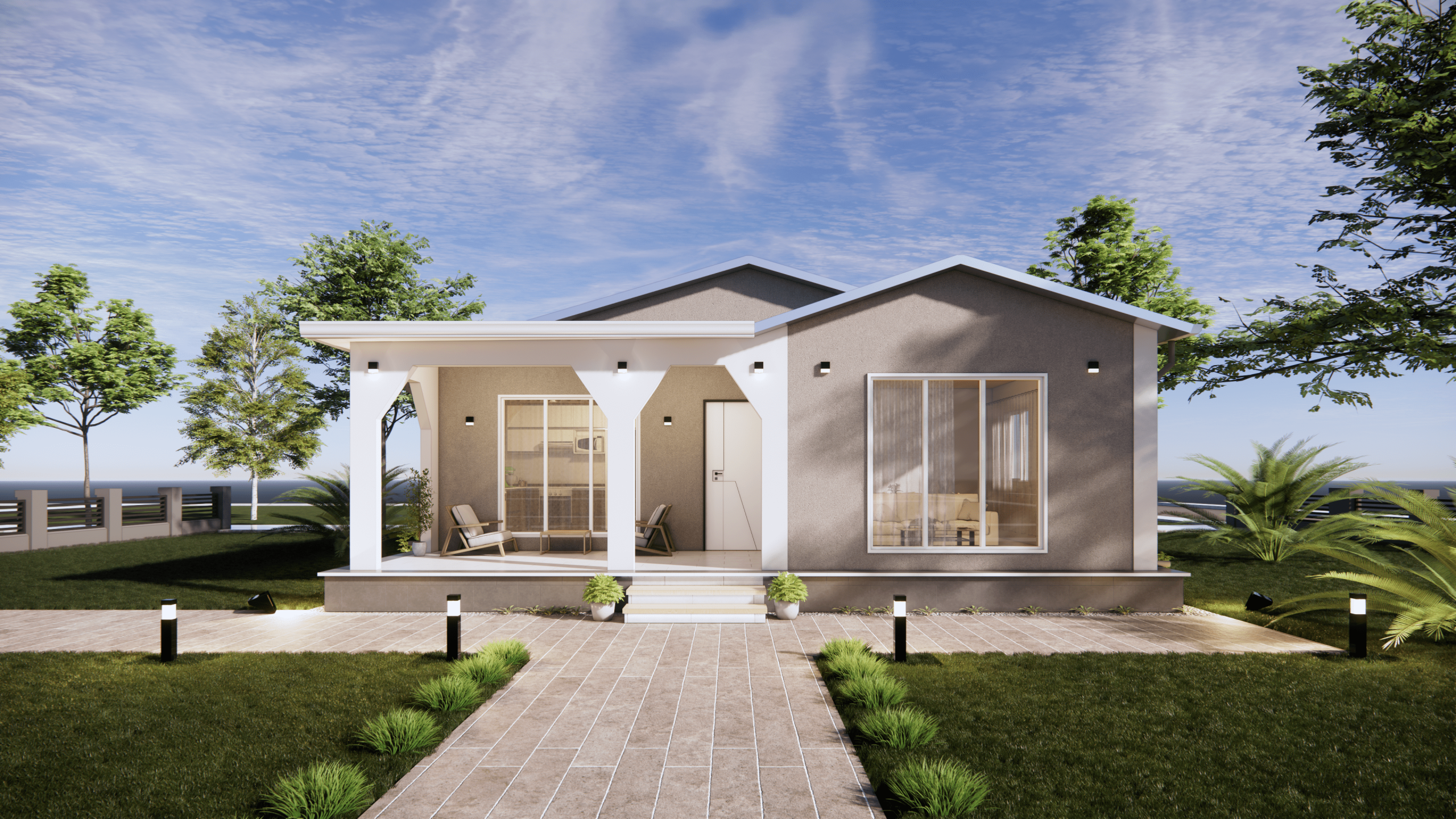 90 m2 Çelik Ev Modeli ve Fiyatı