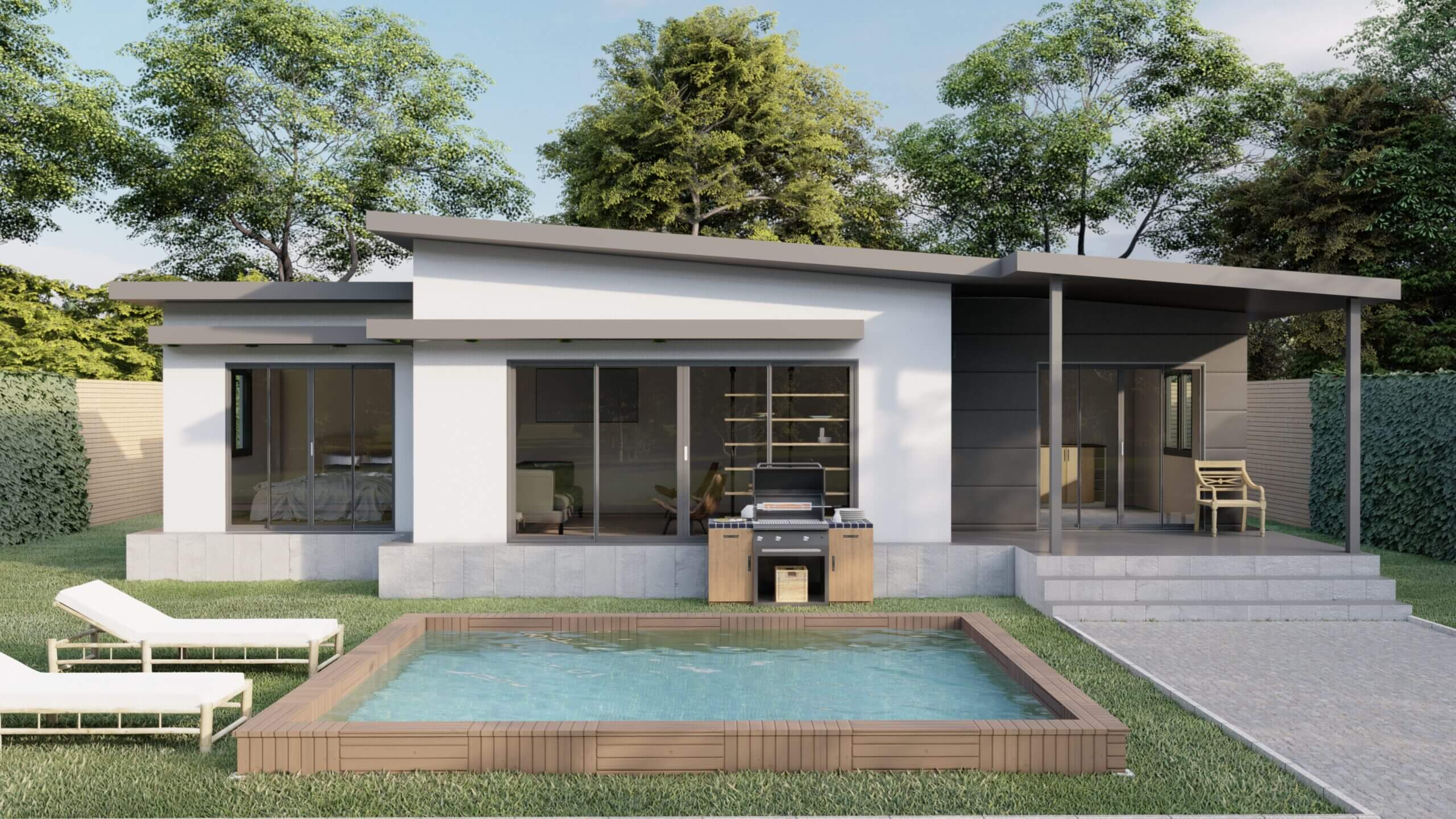 100 m2 Çelik Ev Manisa ve İzmir’de Prefabrik Ev Lüks Çelik Ev