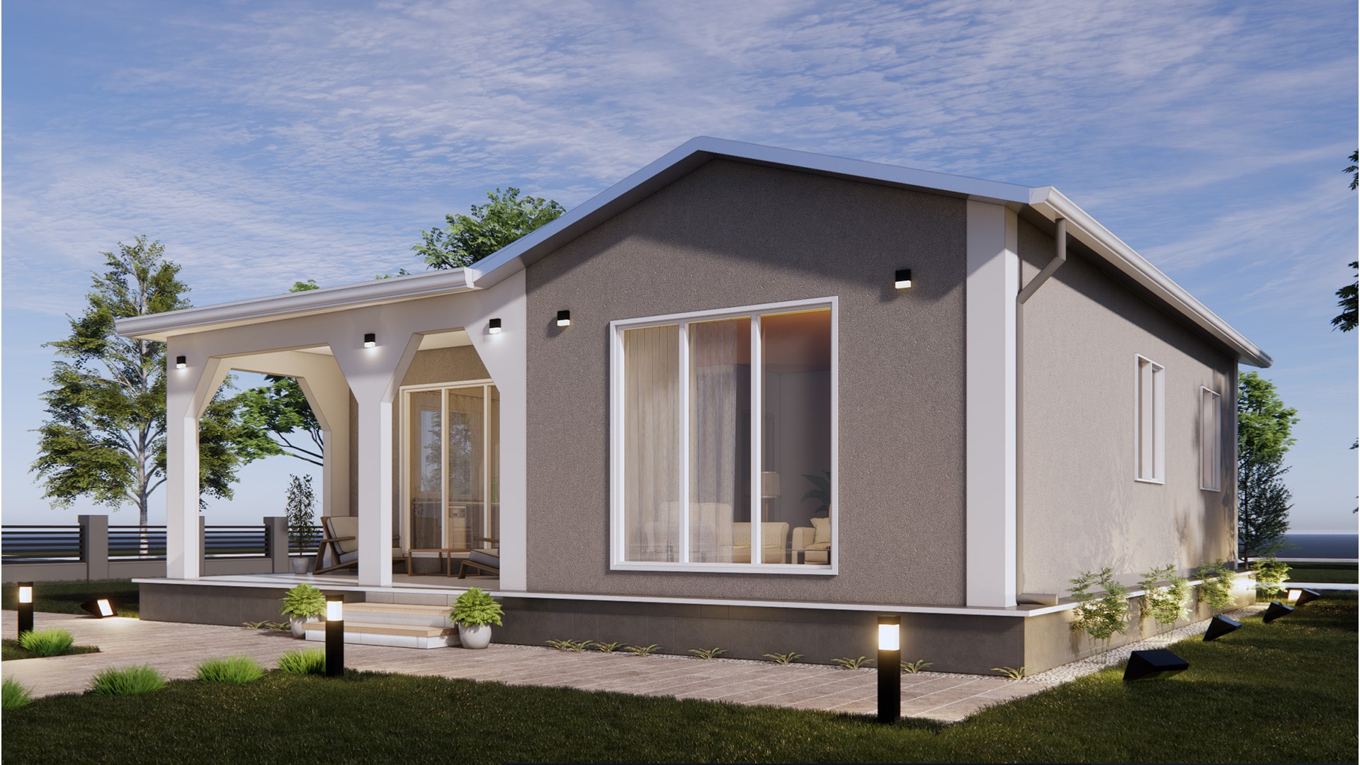 90 m2 Çelik Ev Modeli ve Fiyatı