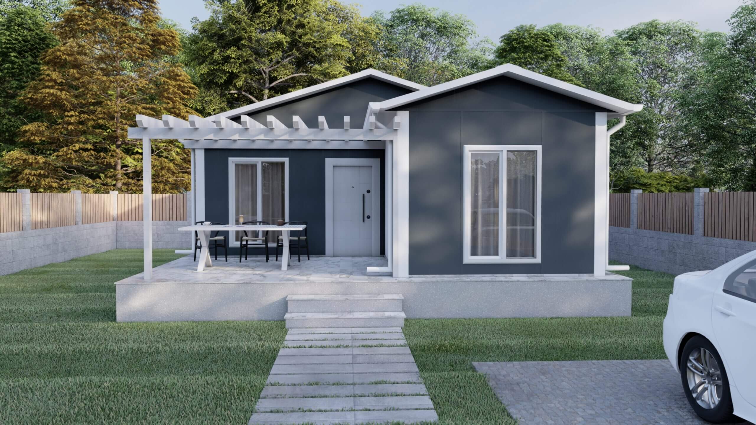 70 m2 Prefabrik Ev – Model Fiyat ve Model Bilgisi