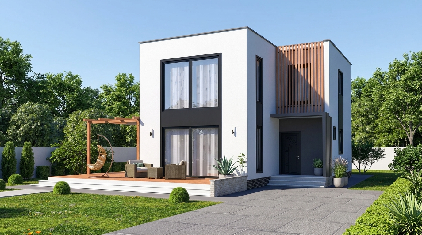 143 m2 Çelik Ev Modelleri ve Özellikleri | Sekiz Prefabrik