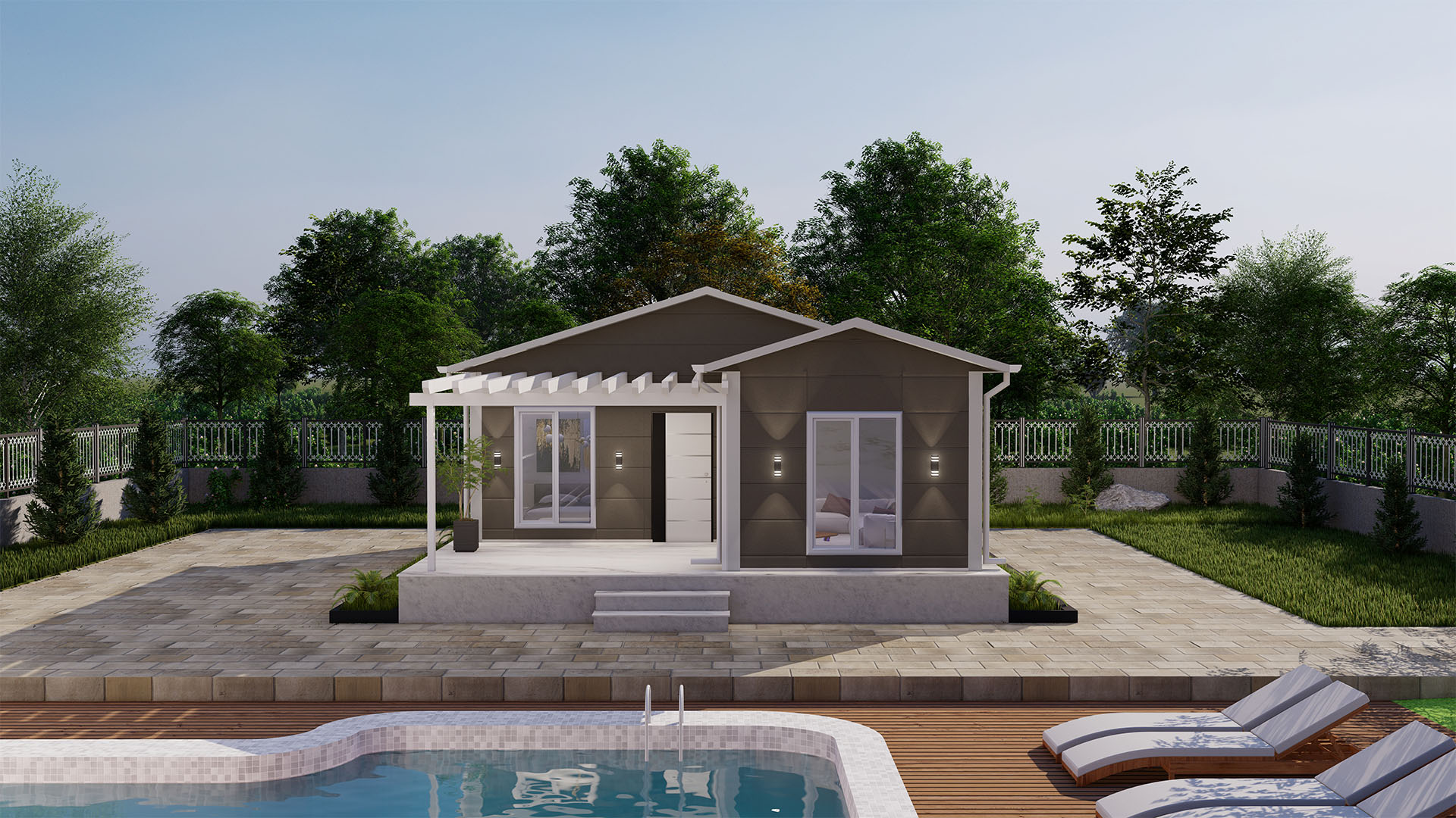70 m² Tek Kat Prefabrik (PS-1070) | Sekiz Prefabrik İzmir & Manisa