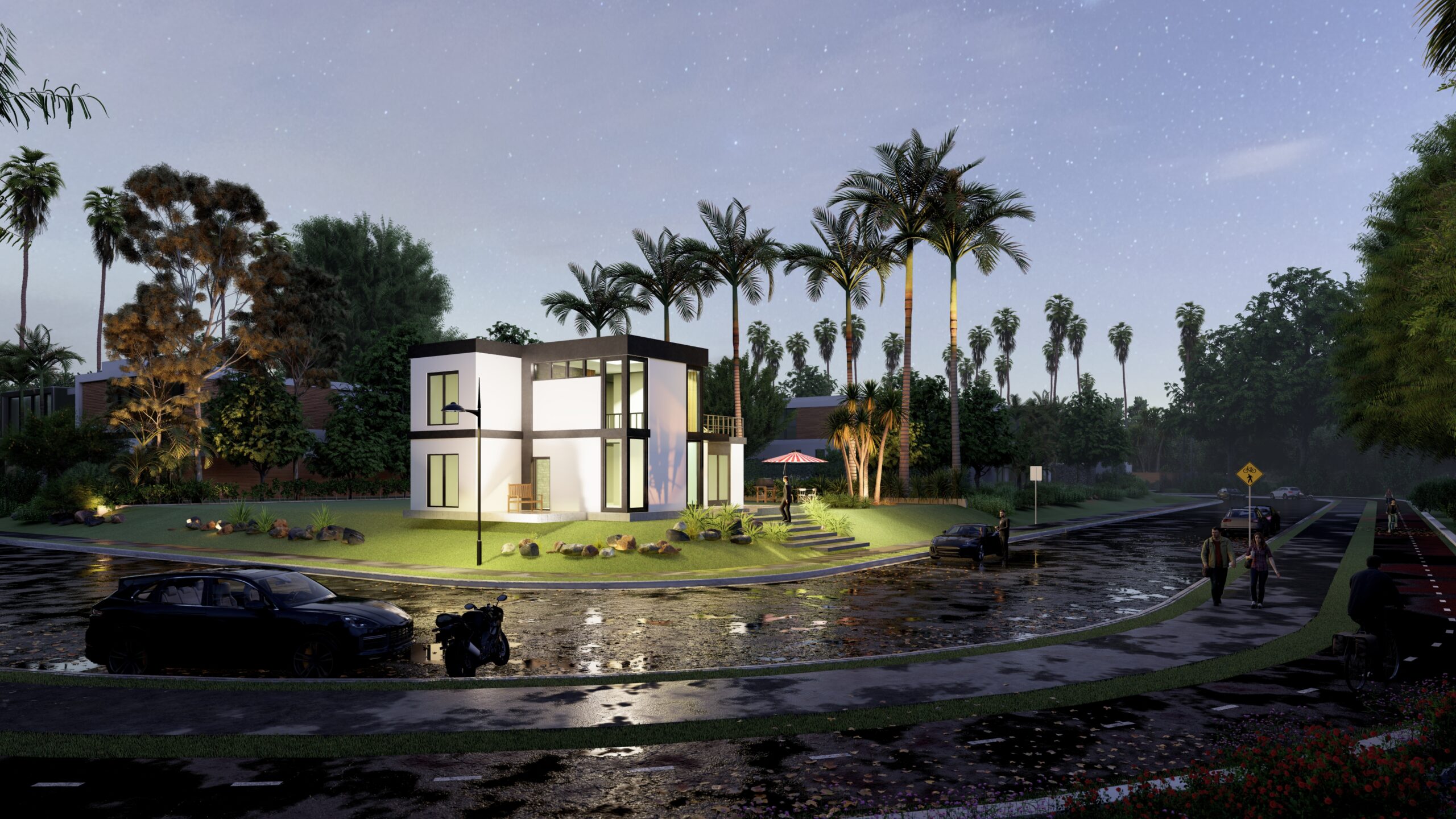 174 m² Çift Katlı Çelik Ev (SD-2174) | Sekiz Prefabrik İzmir & Manisa