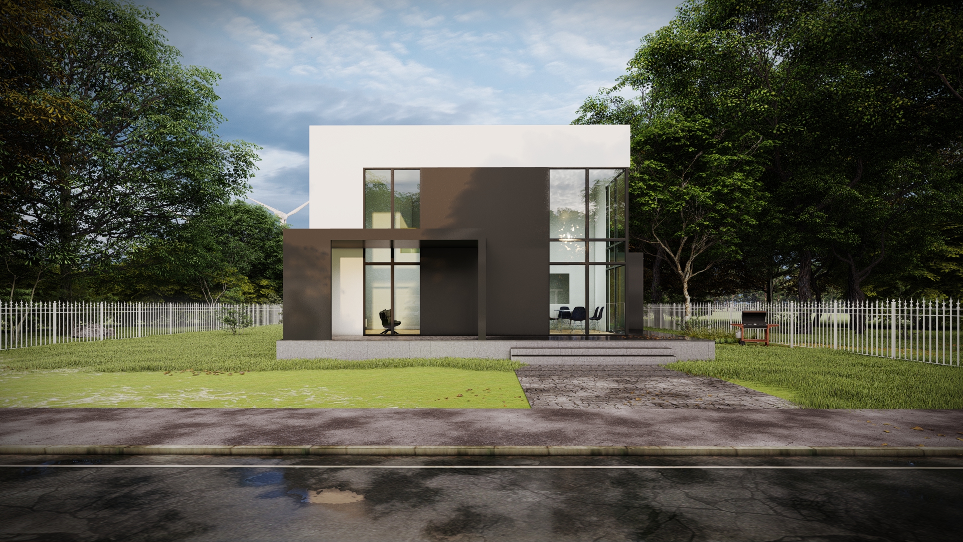 203 m² Çift Katlı Çelik Ev (SD-2203) | Sekiz Prefabrik İzmir & Manisa